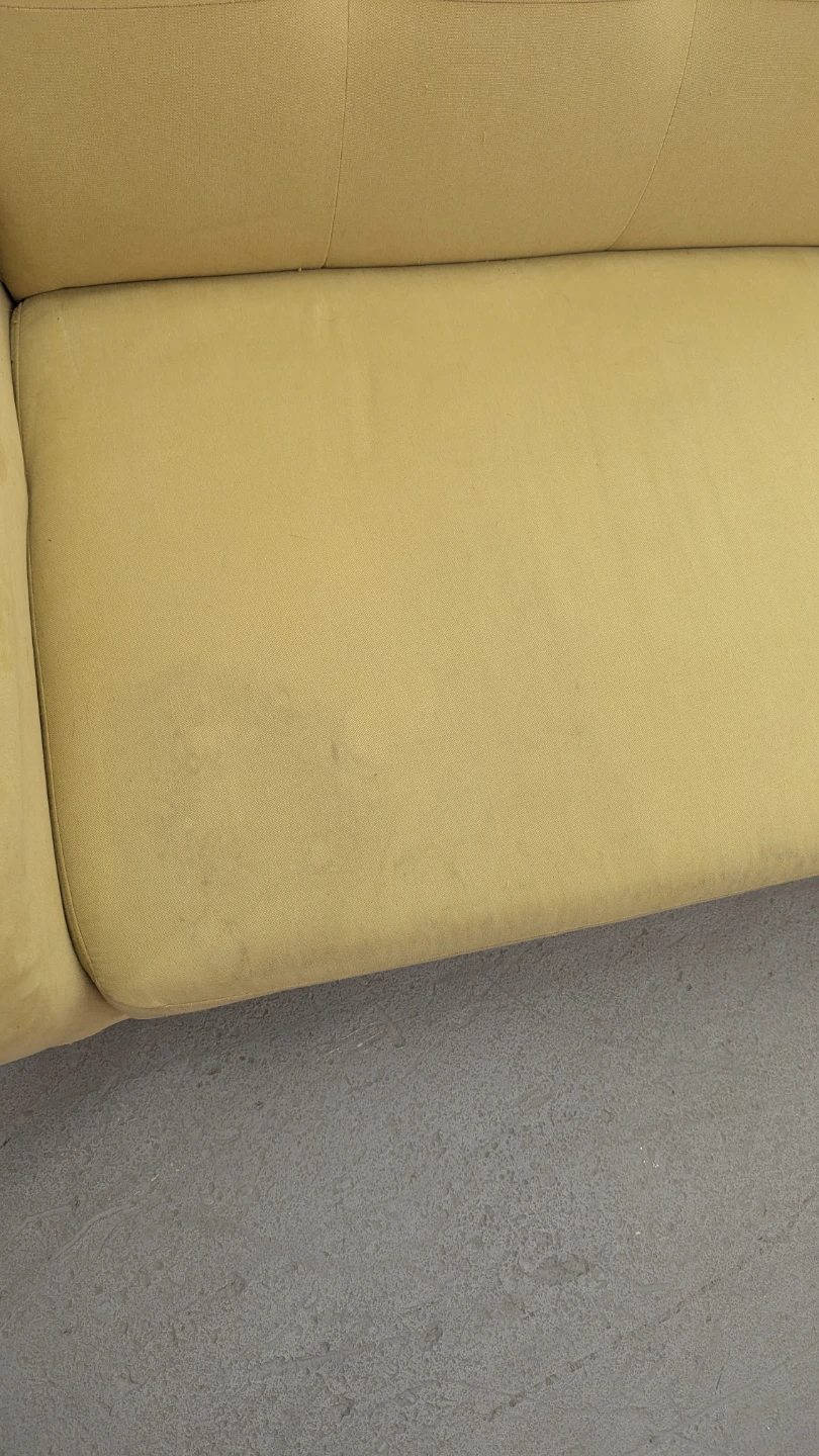Free Delivery - Mustard Couch - photo 3