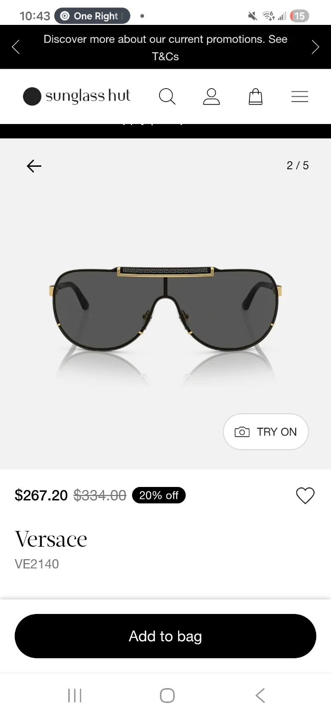 Versace VE2140 Sunglasses - photo 2