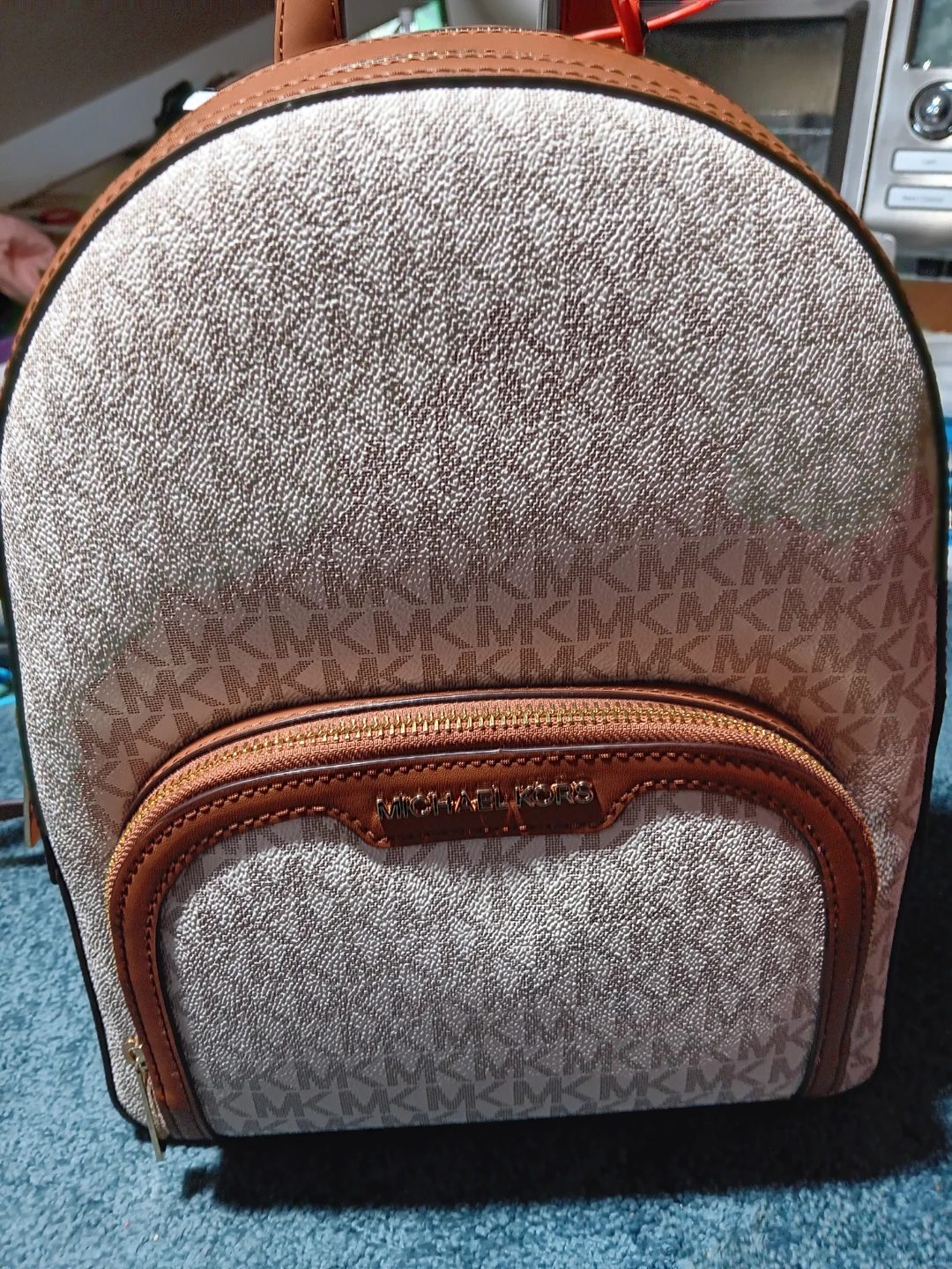 Michael Kors Monogram Backpack