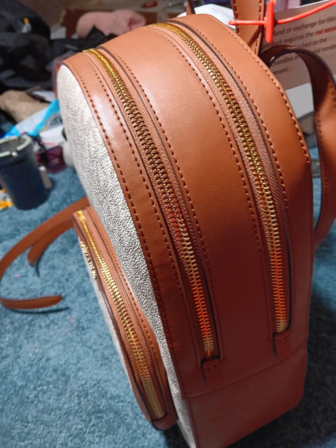 Michael Kors Monogram Backpack - photo 5