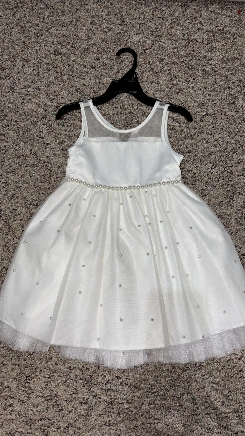 American Princess White Dress Size 4