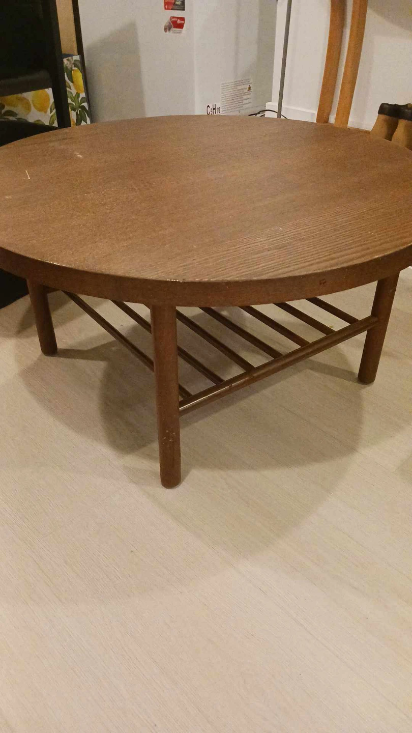 Solid wood coffee table