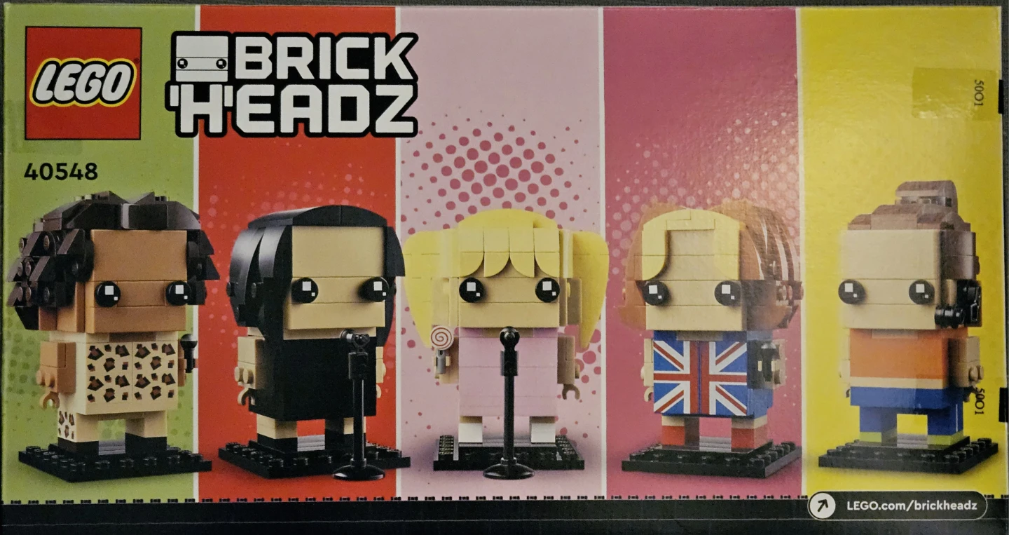 NEW Retired LEGO BrickHeadz Spice Girls Tribute Set 40548 - photo 2