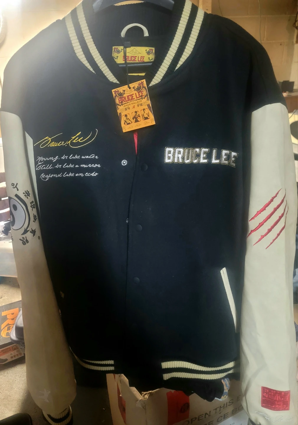 Bruce Lee Dragon Varsity Jacket - photo 4