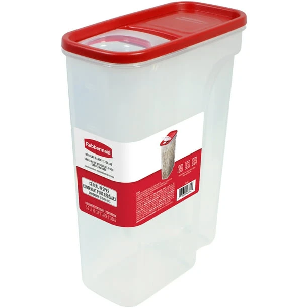 2 Extra large plastic cereal containers - photo 3