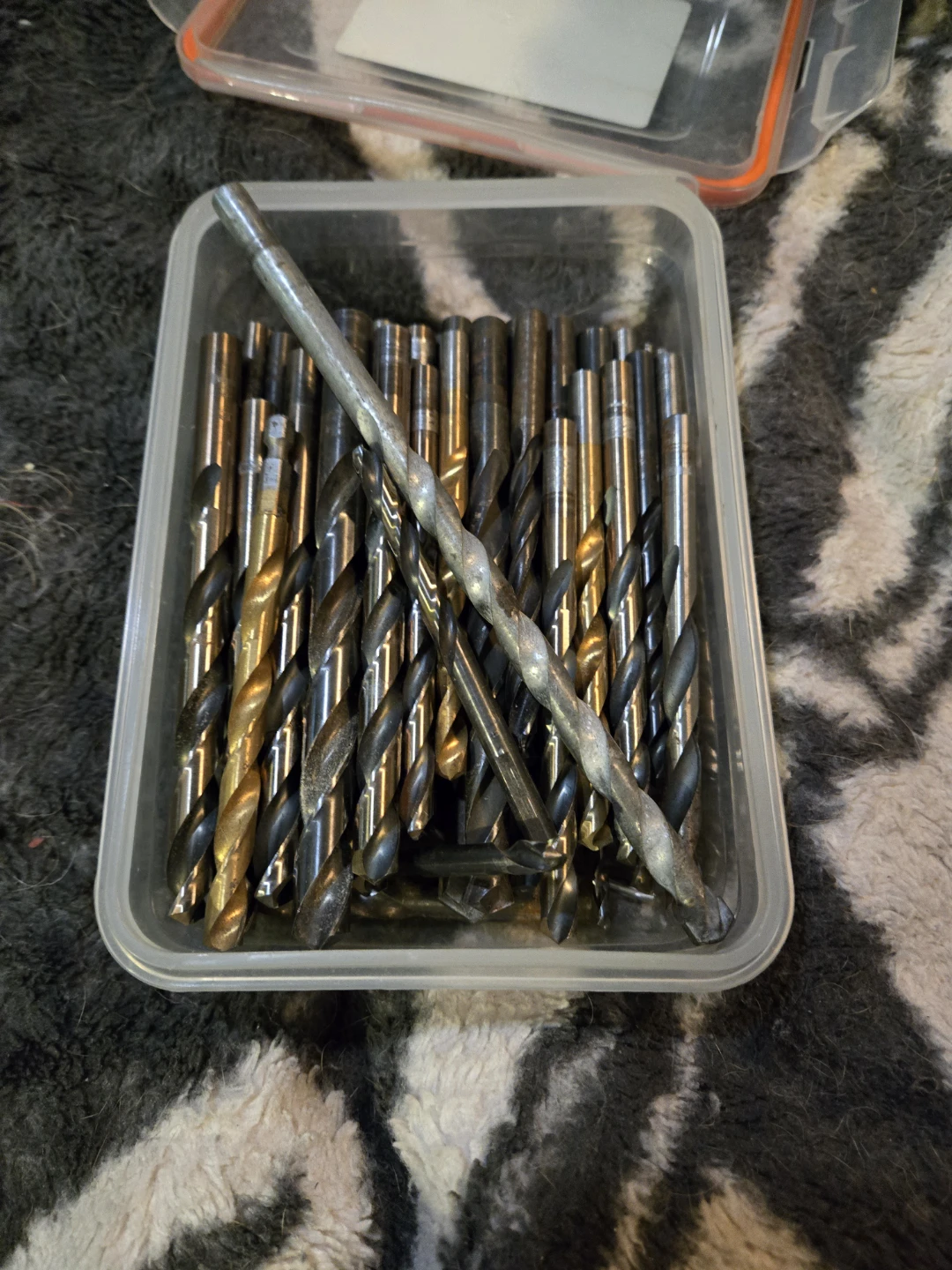 Assorted Drill Bits.