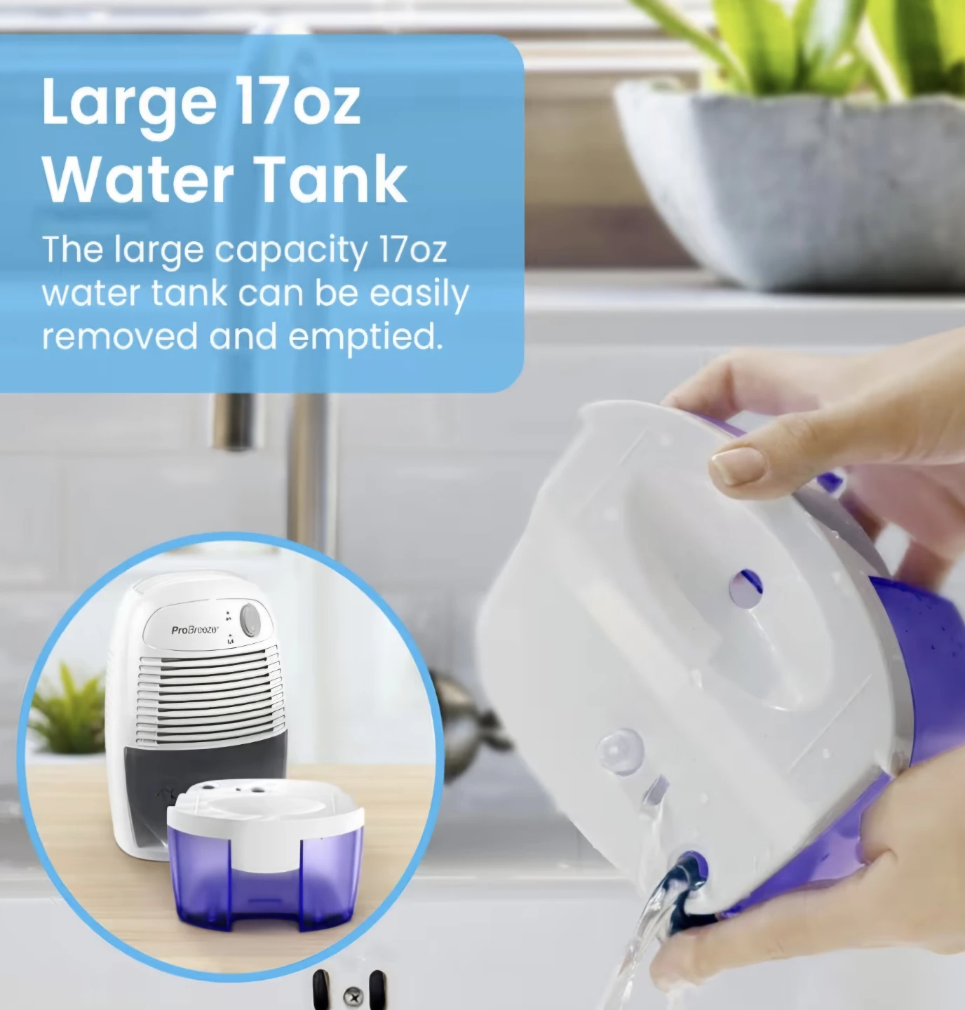 Pro Breeze Electric Small Dehumidifier - photo 4