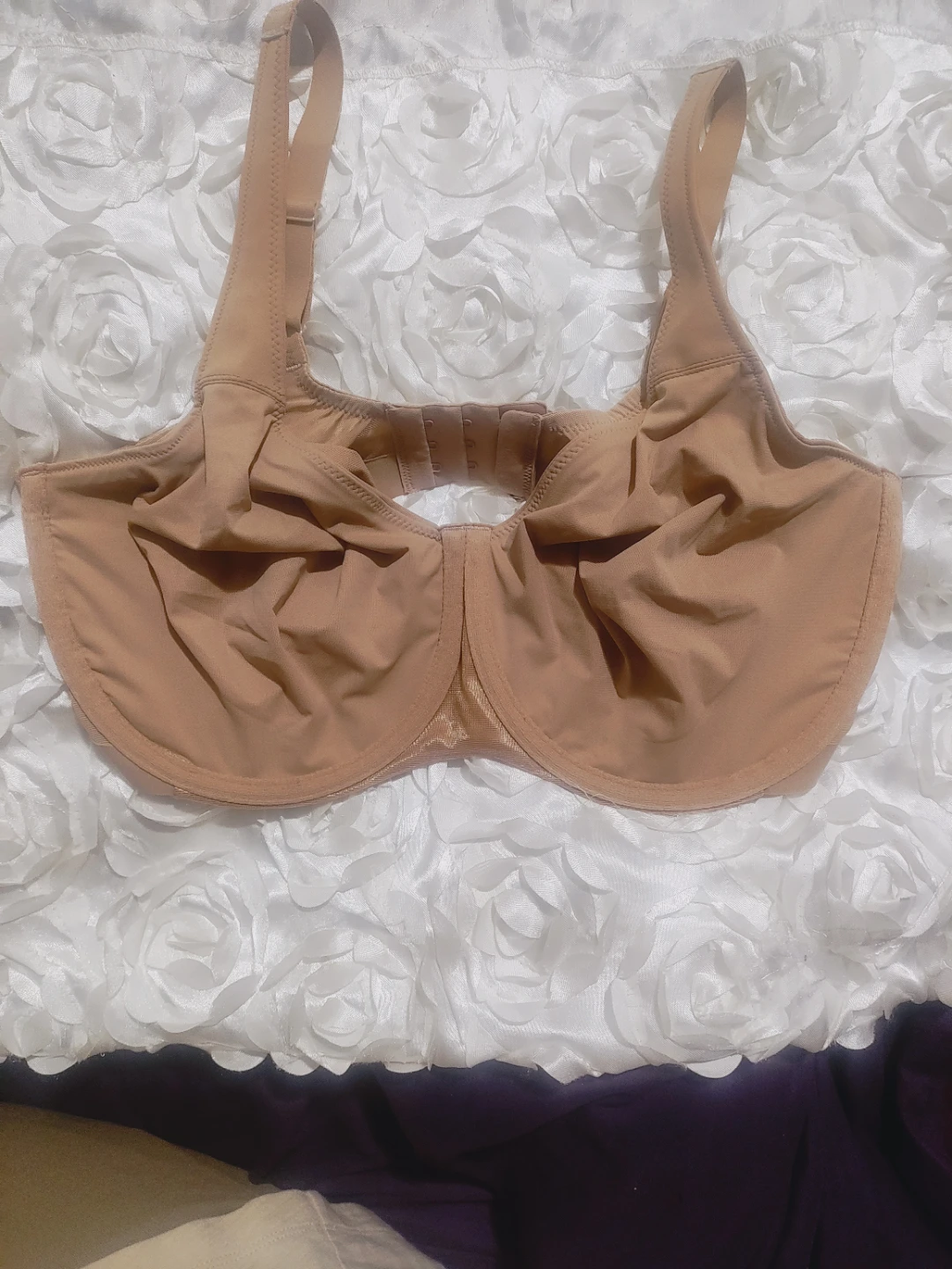 Wacoal US 36DDD Tan Full Coverage Bra new w/o tag - photo 2