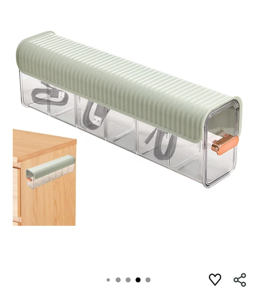 Storage Organizer Boxes - 3x - photo 4
