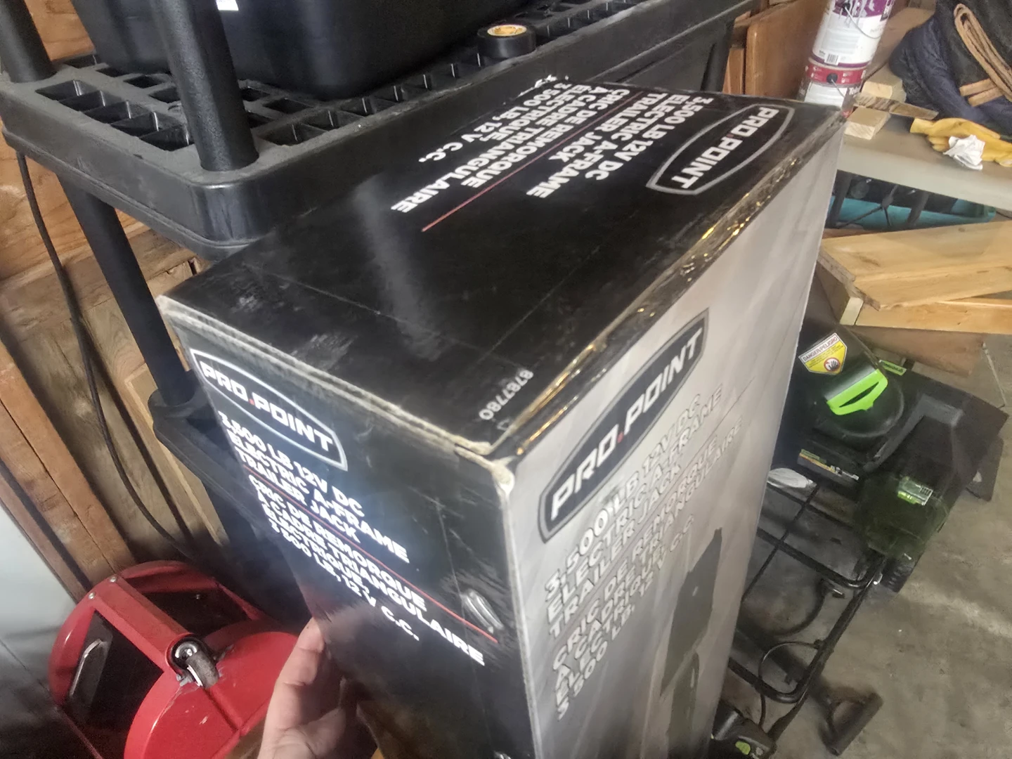 Pro Point 3,500 lb 12V DC Electric A-Frame Trailer Jack - photo 3