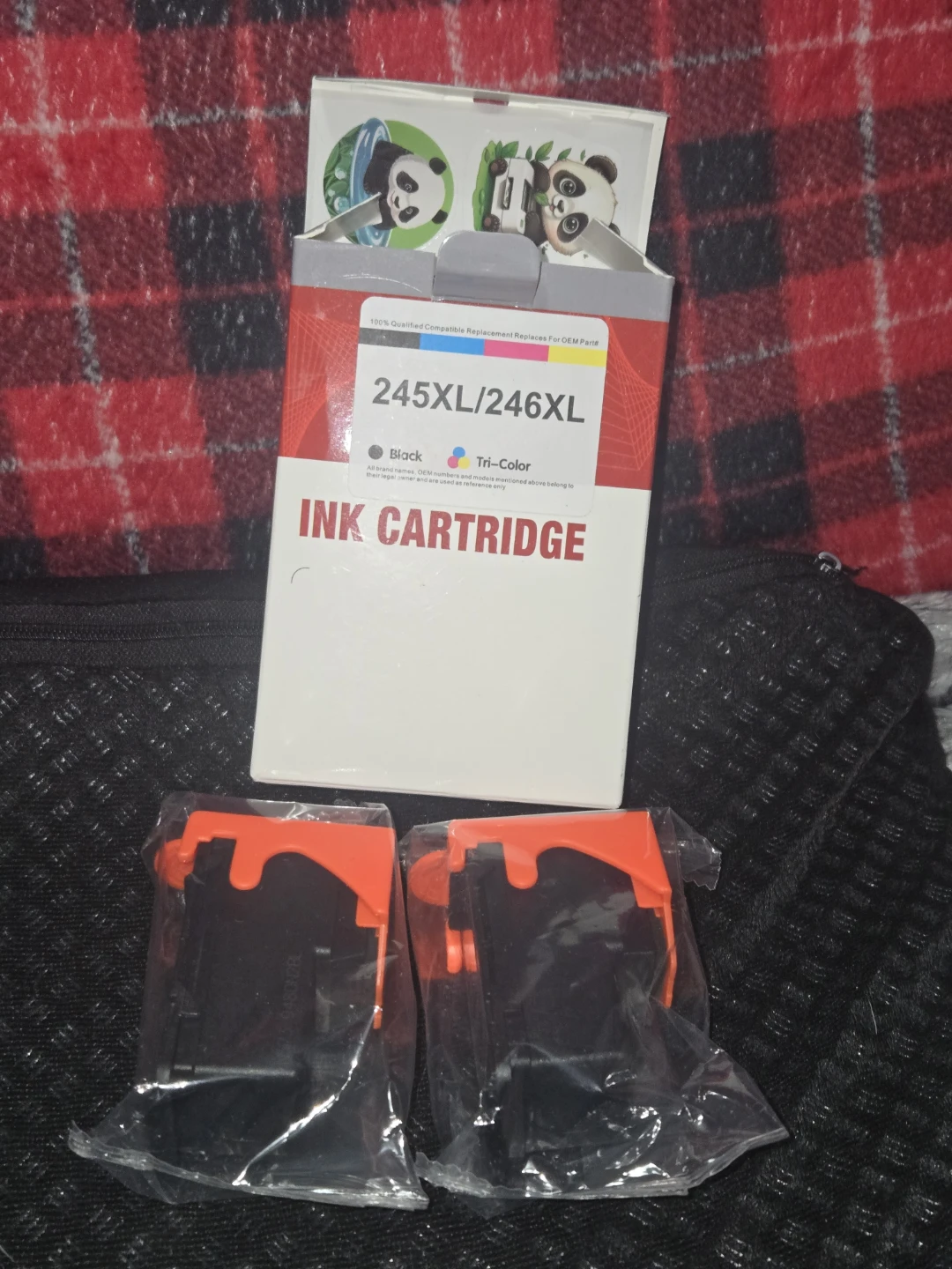 Compatible Ink Cartridges for 245XL/246XL (Black & Tri-Color) - photo 2