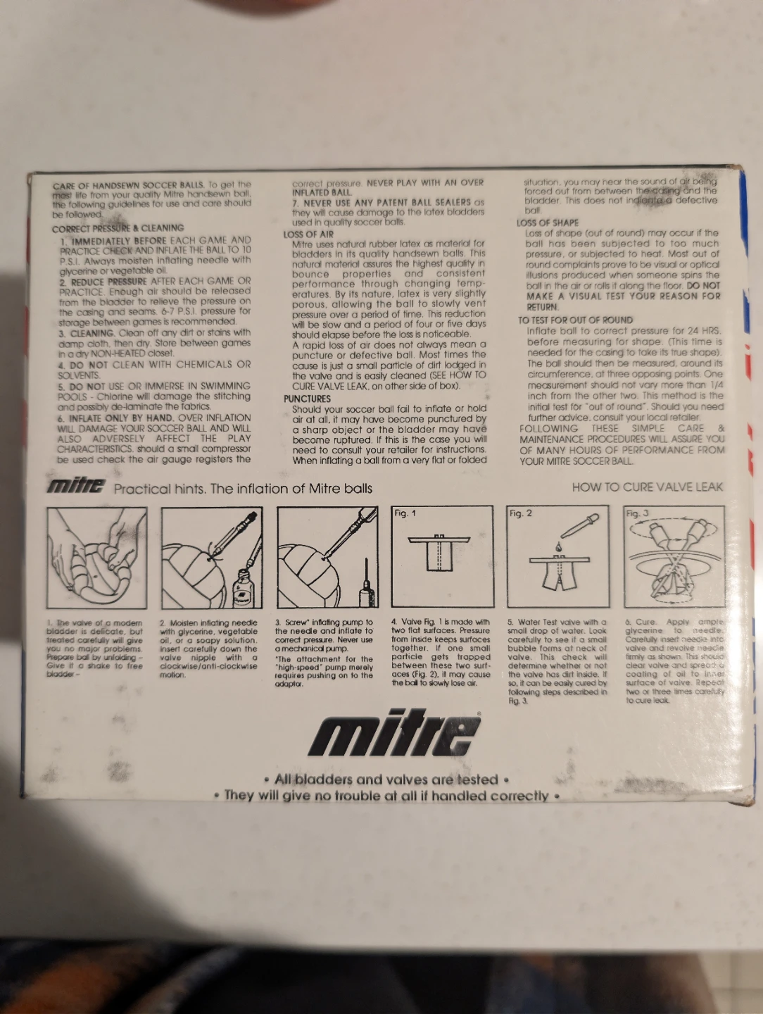 MINI Mitre World Cup USA 94 Soccer Ball - photo 5