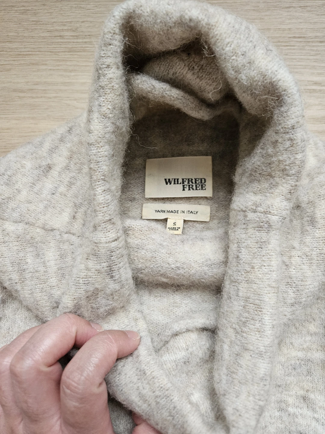 Wilfred Free Turtleneck Sweater - Size S 🌱 - photo 2