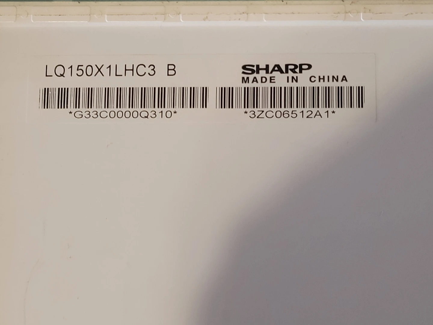 SHARP LQ150X1LHC3 B Laptop LCD Screen - photo 3