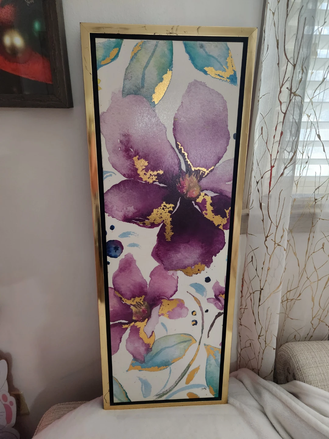 Framed Floral Art Print