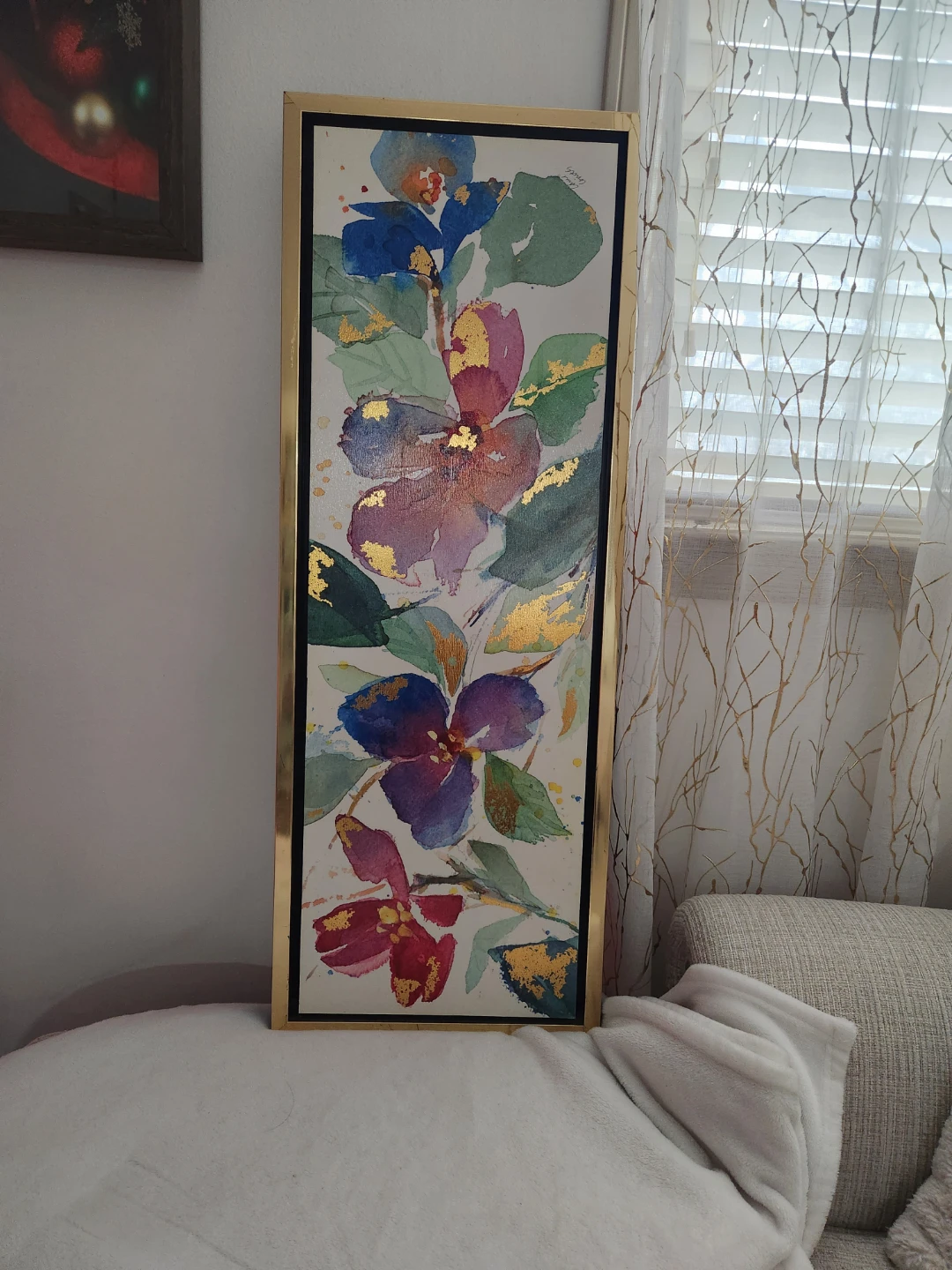 Framed Floral Art Print - photo 2