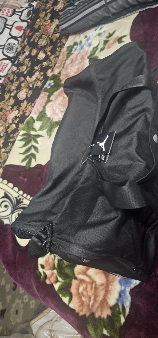 Black Jordan Duffel Bag