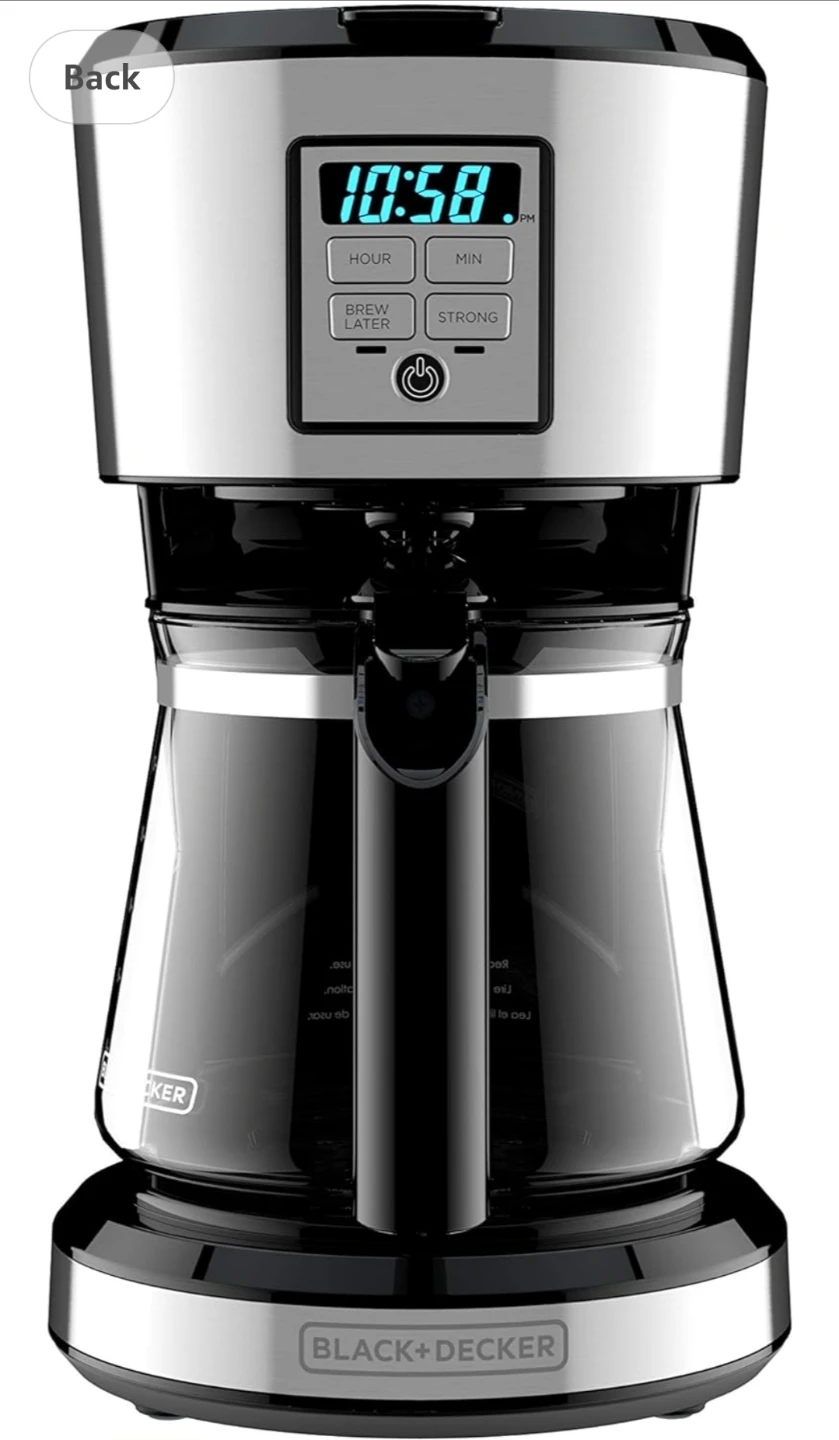 BLACK+DECKER 12-Cup Coffee Maker - photo 2