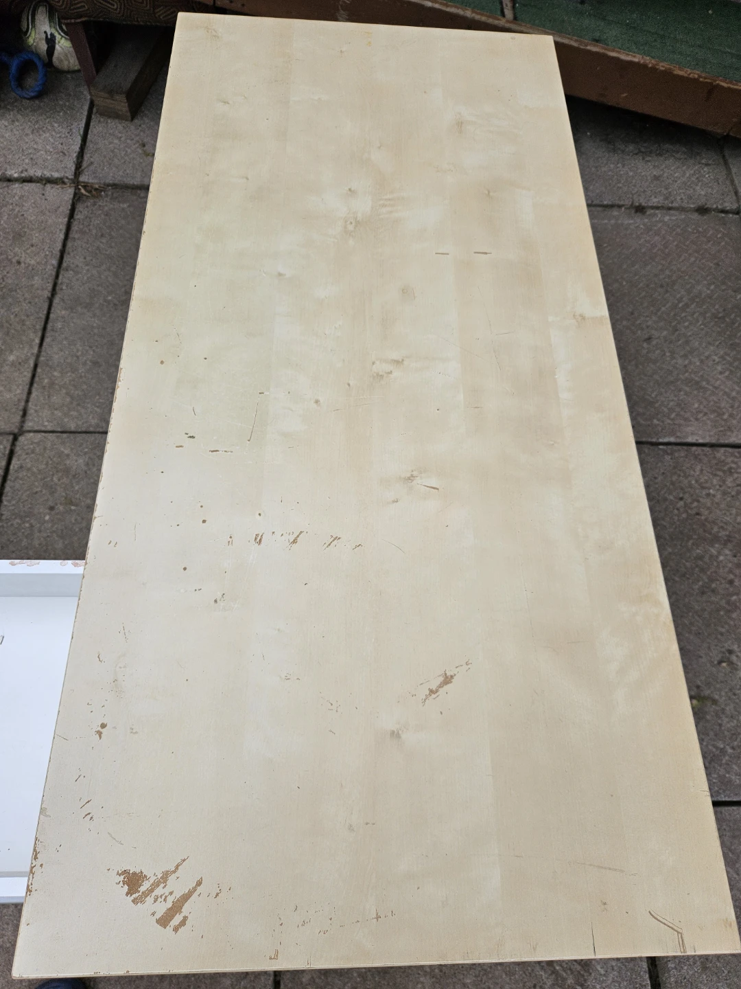 Light Wood Desk with Drawer - photo 4