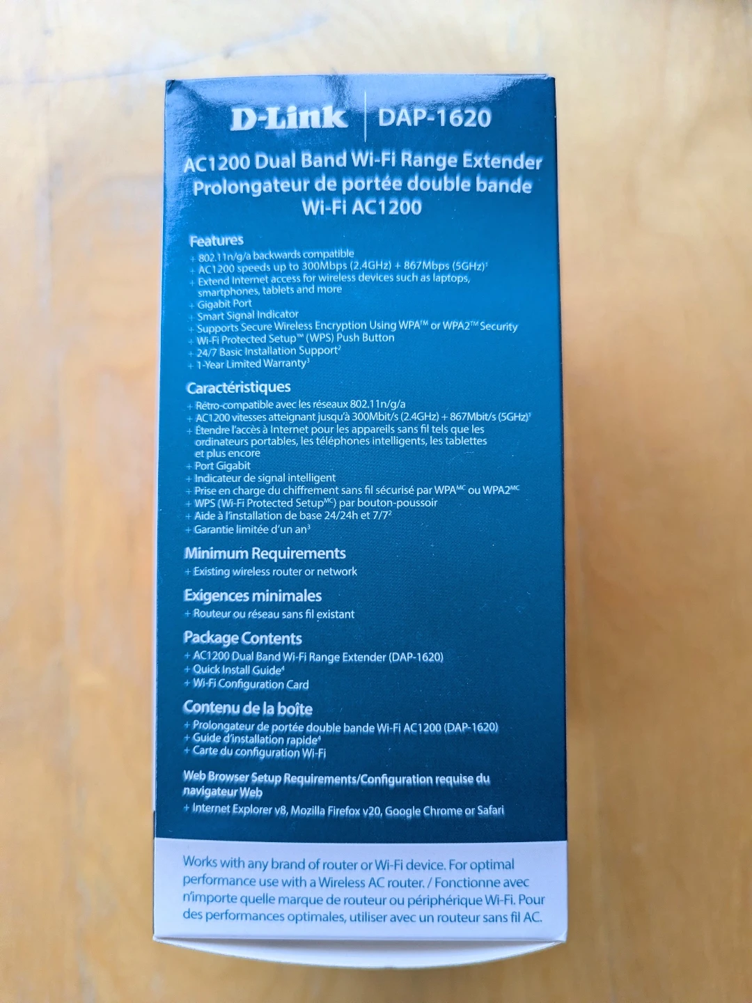 D-Link AC1200 Dual Band Wi-Fi Range Extender DAP-1620 - photo 4