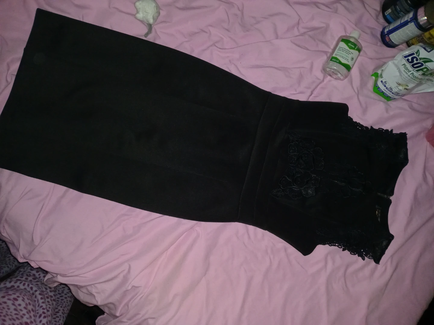 Alexia Admor Black Lace Embellished Dress - photo 2