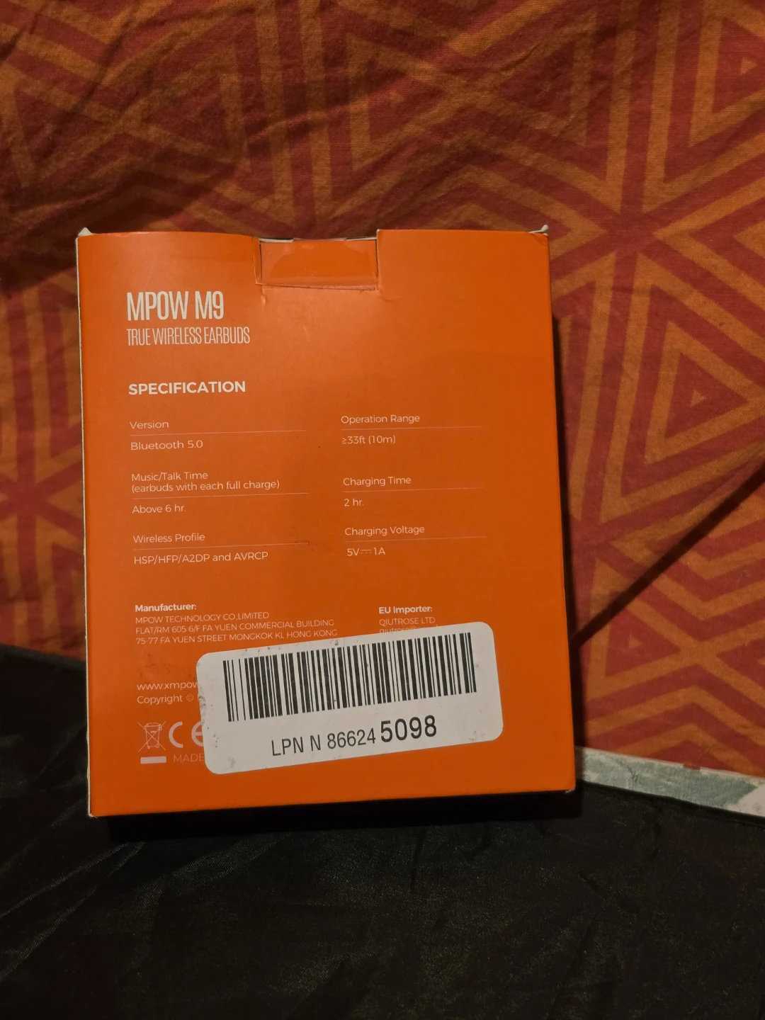 MPOW M9 True Wireless Earbuds - photo 3