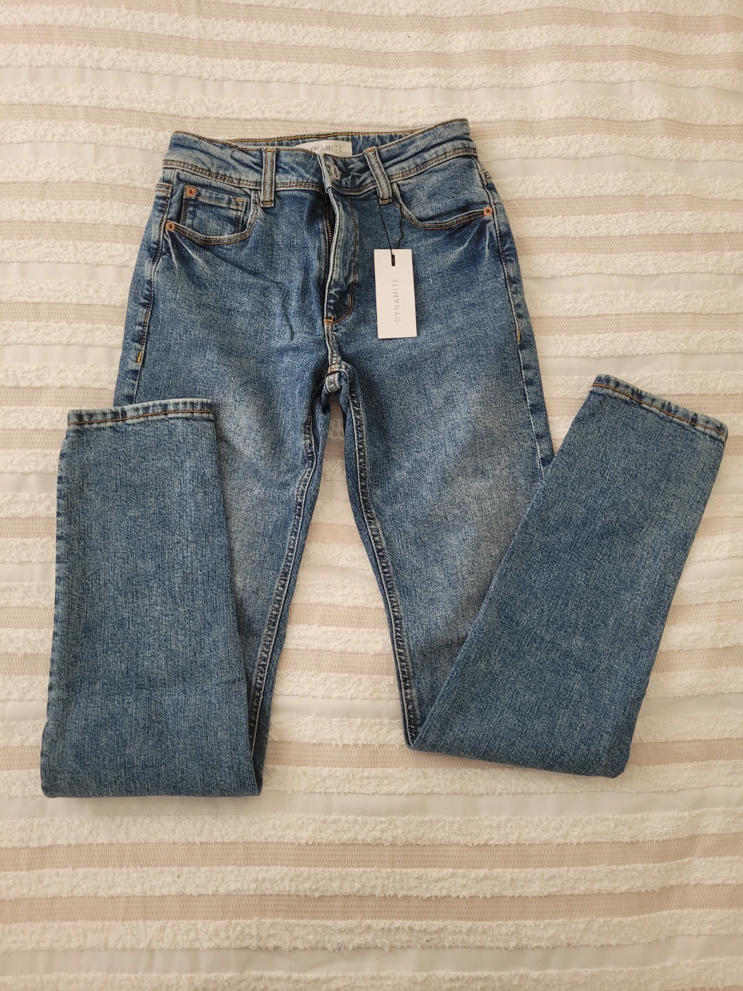 Dynamite Women's Blue Wash Denim Jeans