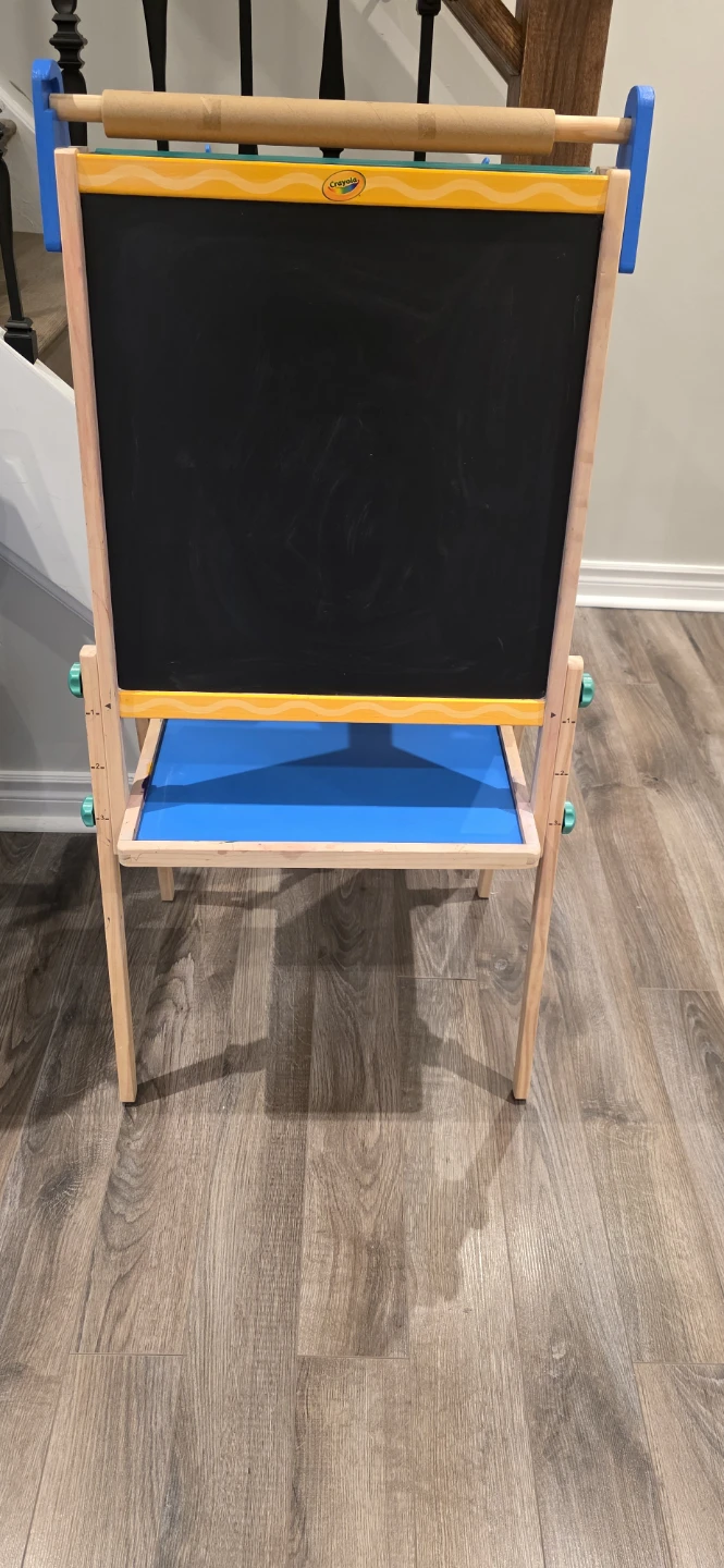 Crayola Easel with Chalkboard and Dry Erase Board - photo 2