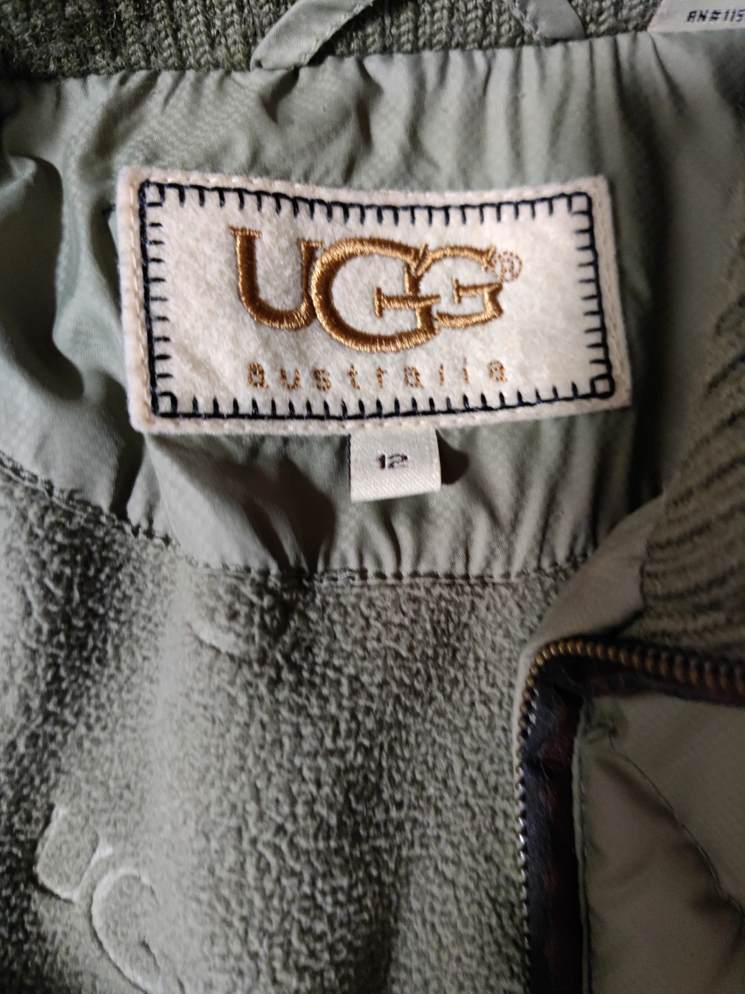 Ugg Australia Quilted Puffer Jacket Size 12 - photo 2