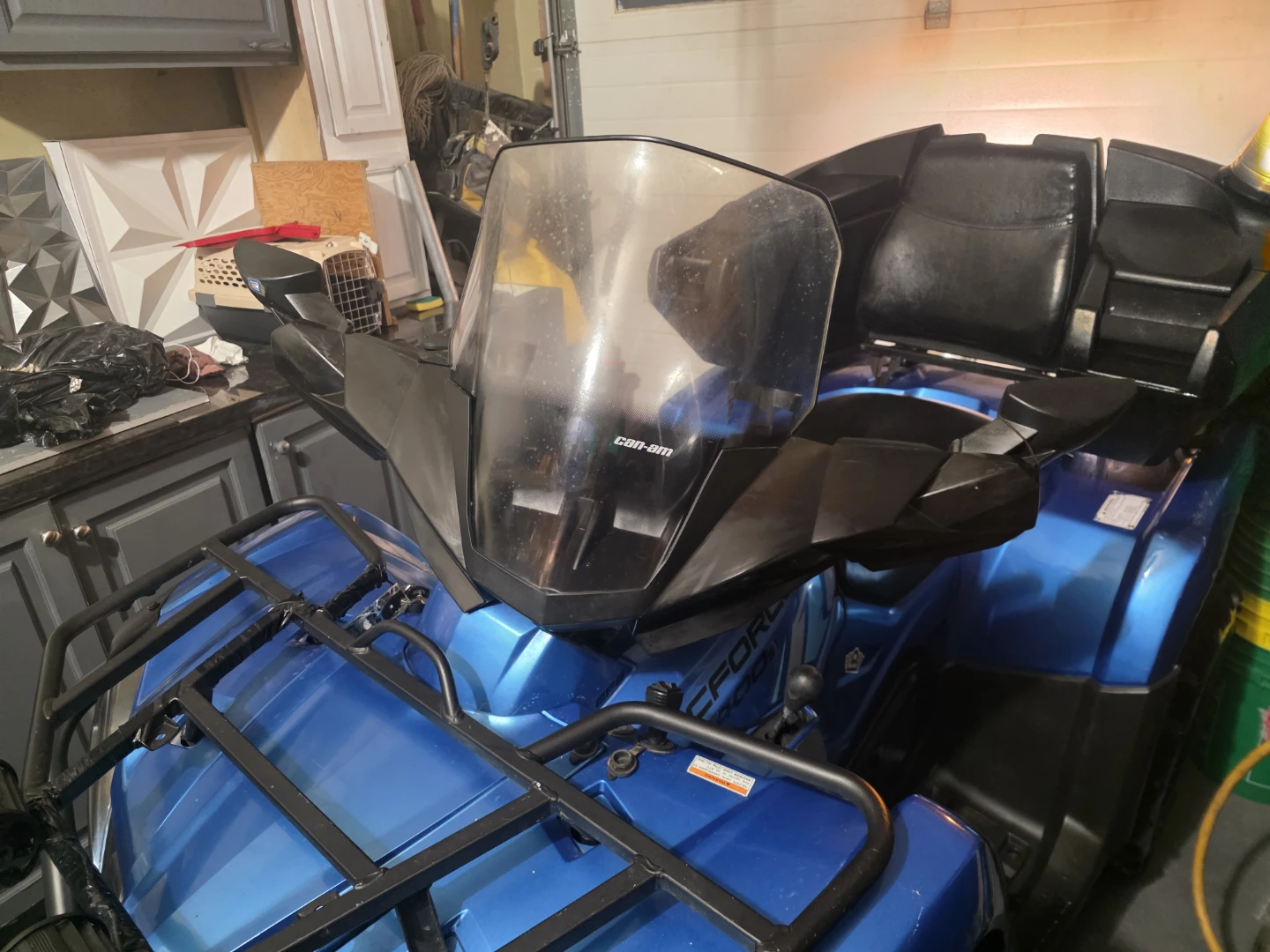 Blue CFMoto ATV with Winch - photo 2