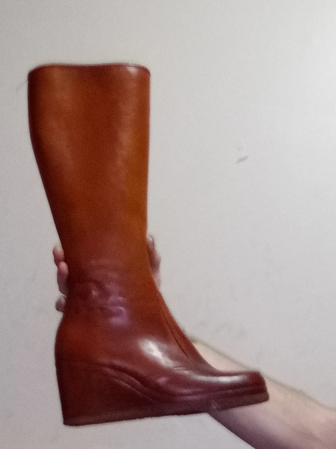 Brown Wedge Heel Boots - photo 2
