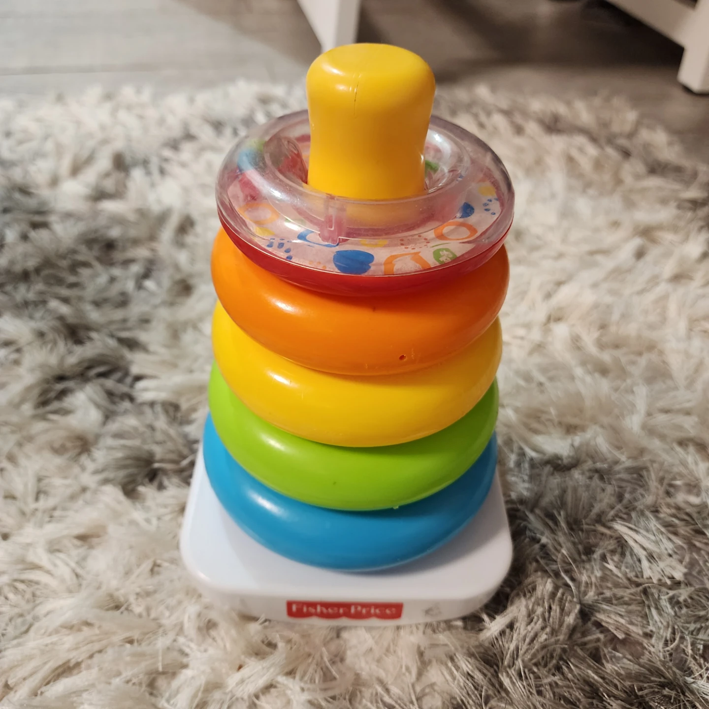 Fisher-Price Rock-a-Stack Rings Toy