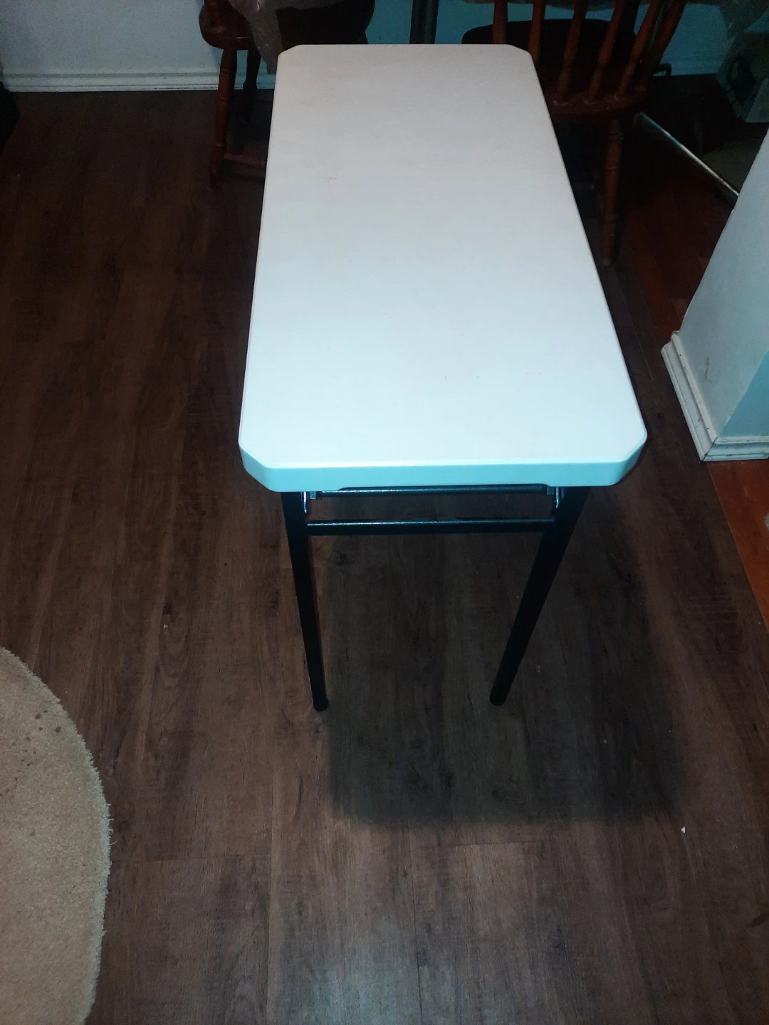 White Folding Table