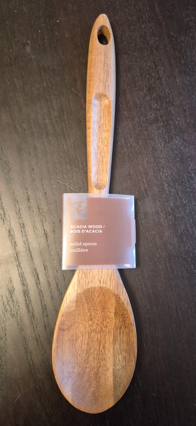 New Acacia wood spoon!