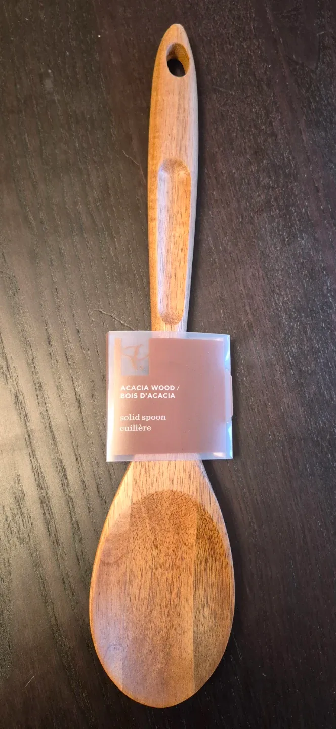 New Acacia wood spoon!