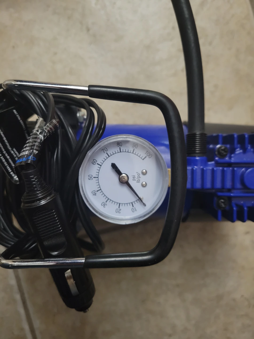 Certified 12V Portable Air Compressor/Tire Inflator - photo 2