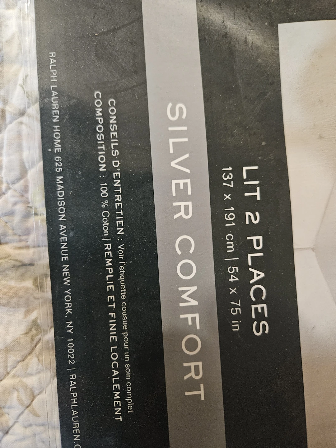 Lauren Ralph Lauren Silver Comfort Full Mattress Pad - photo 3