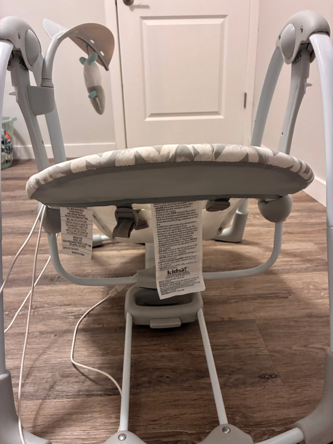 Ingenuity Comfort 2 Go Portable Baby Swing - photo 4