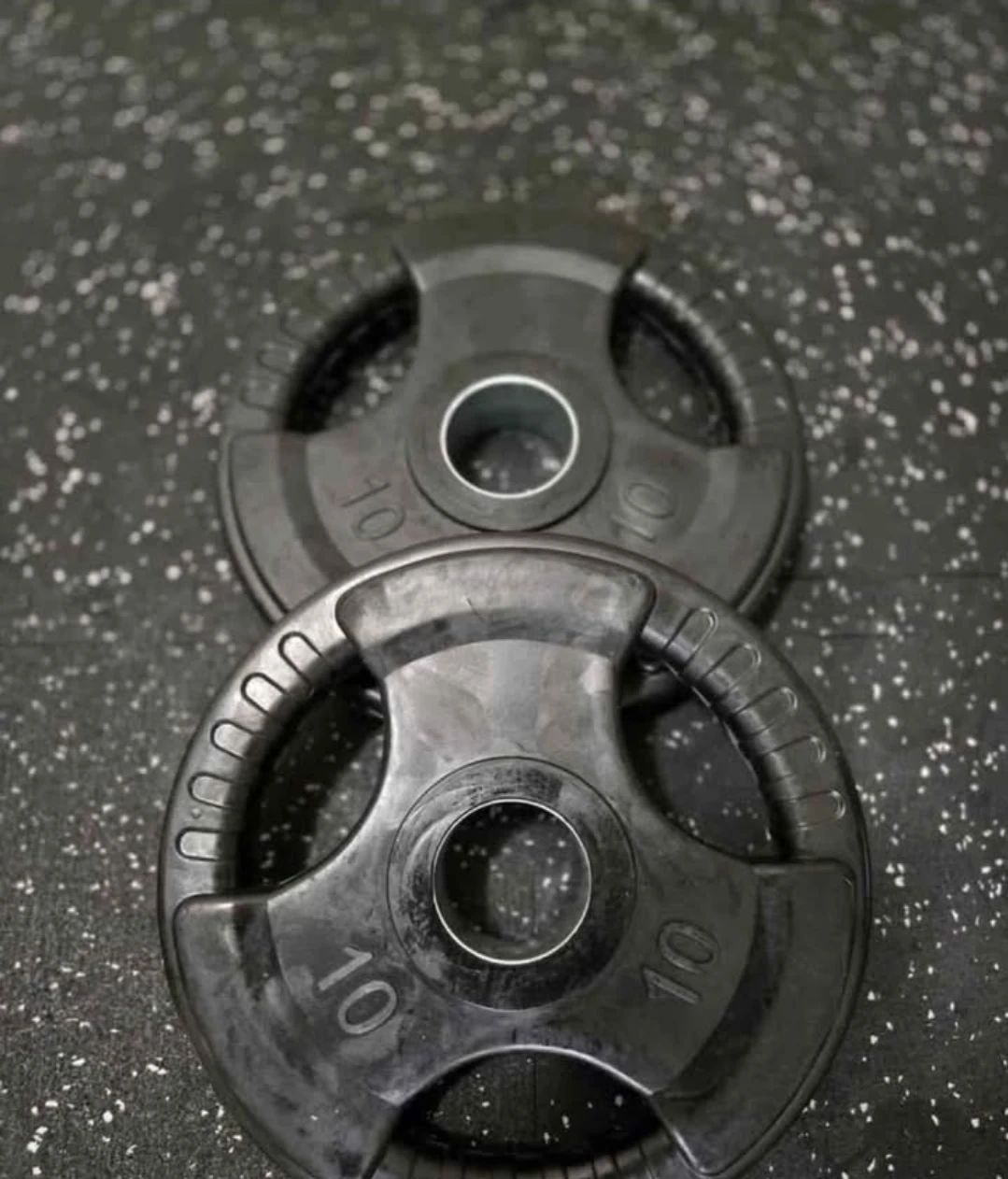 10lb Olympic Rubber Coated Weight Plate - New!, Sold Separately