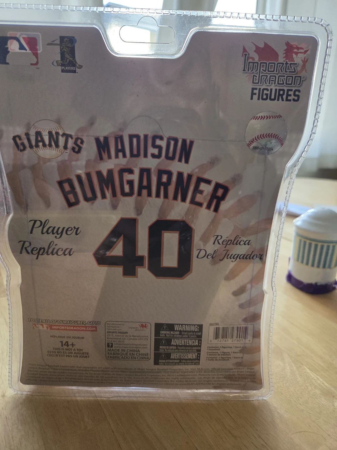 Imports Dragon Madison Bumgarner 40 San Francisco Giants - photo 2