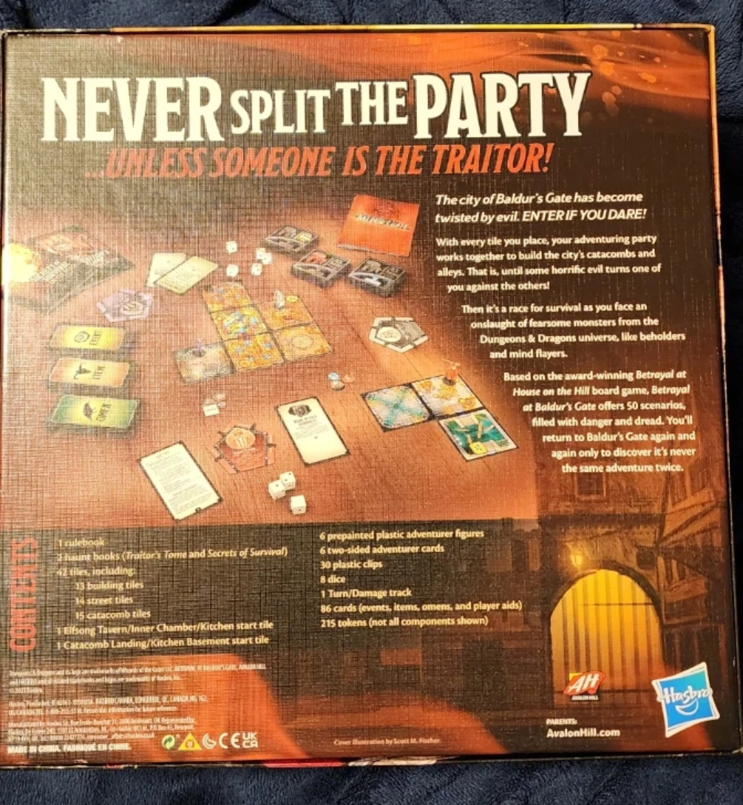 Betrayal at Baldur's Gate Board Game - photo 4