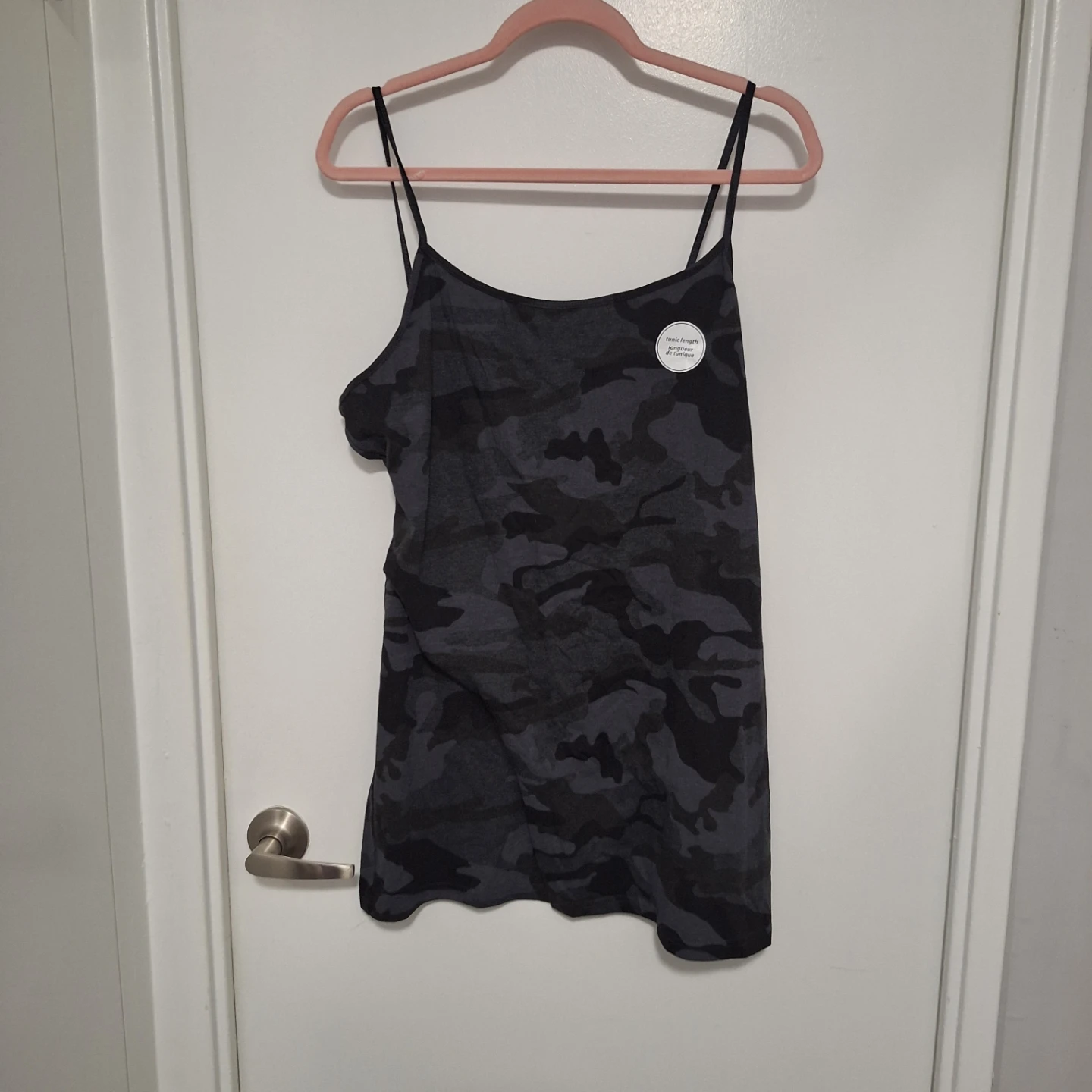 Walmart George Camouflage Tunic Tank Top XXL