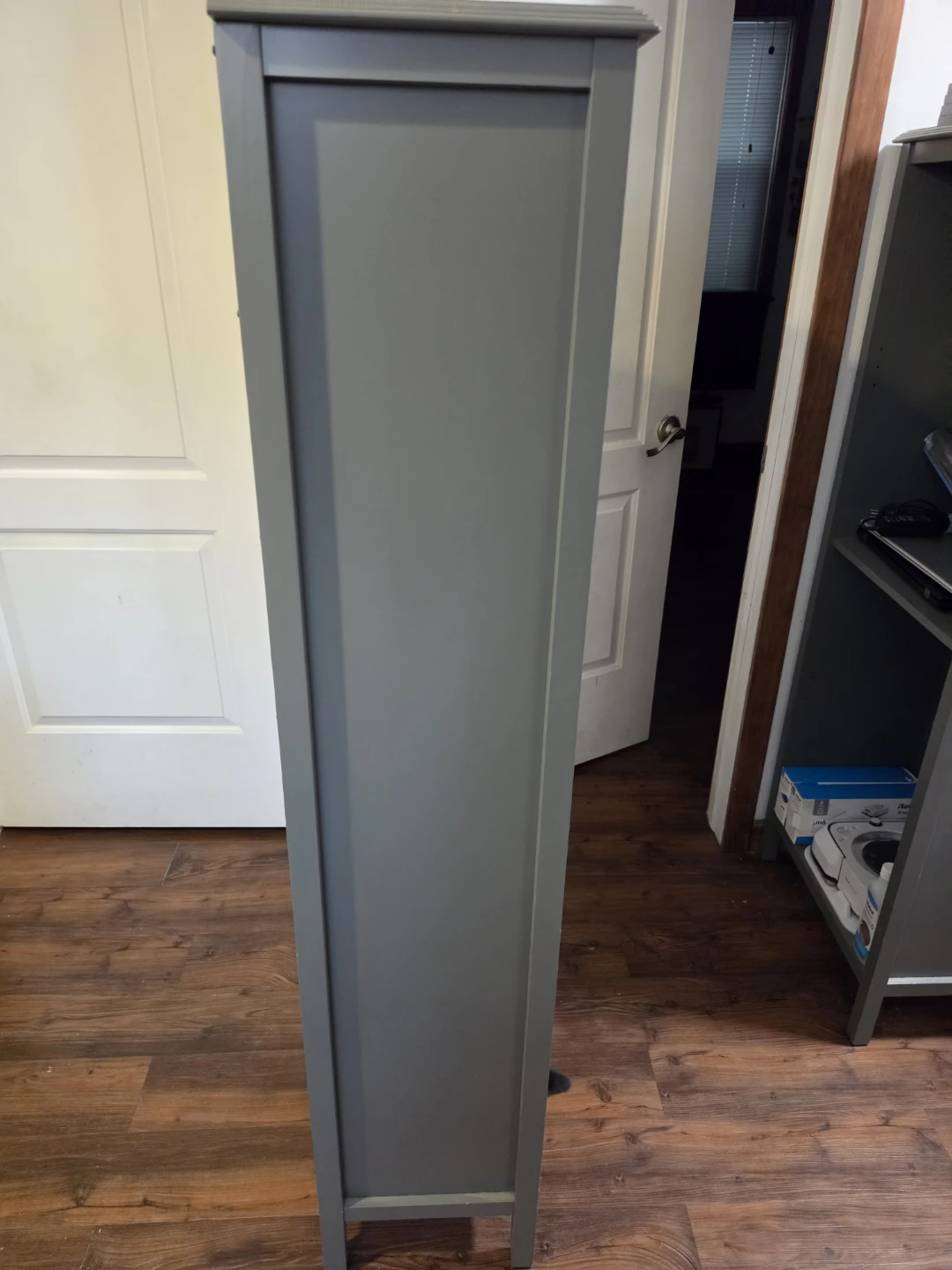 Grey Tall Bookcase - photo 2