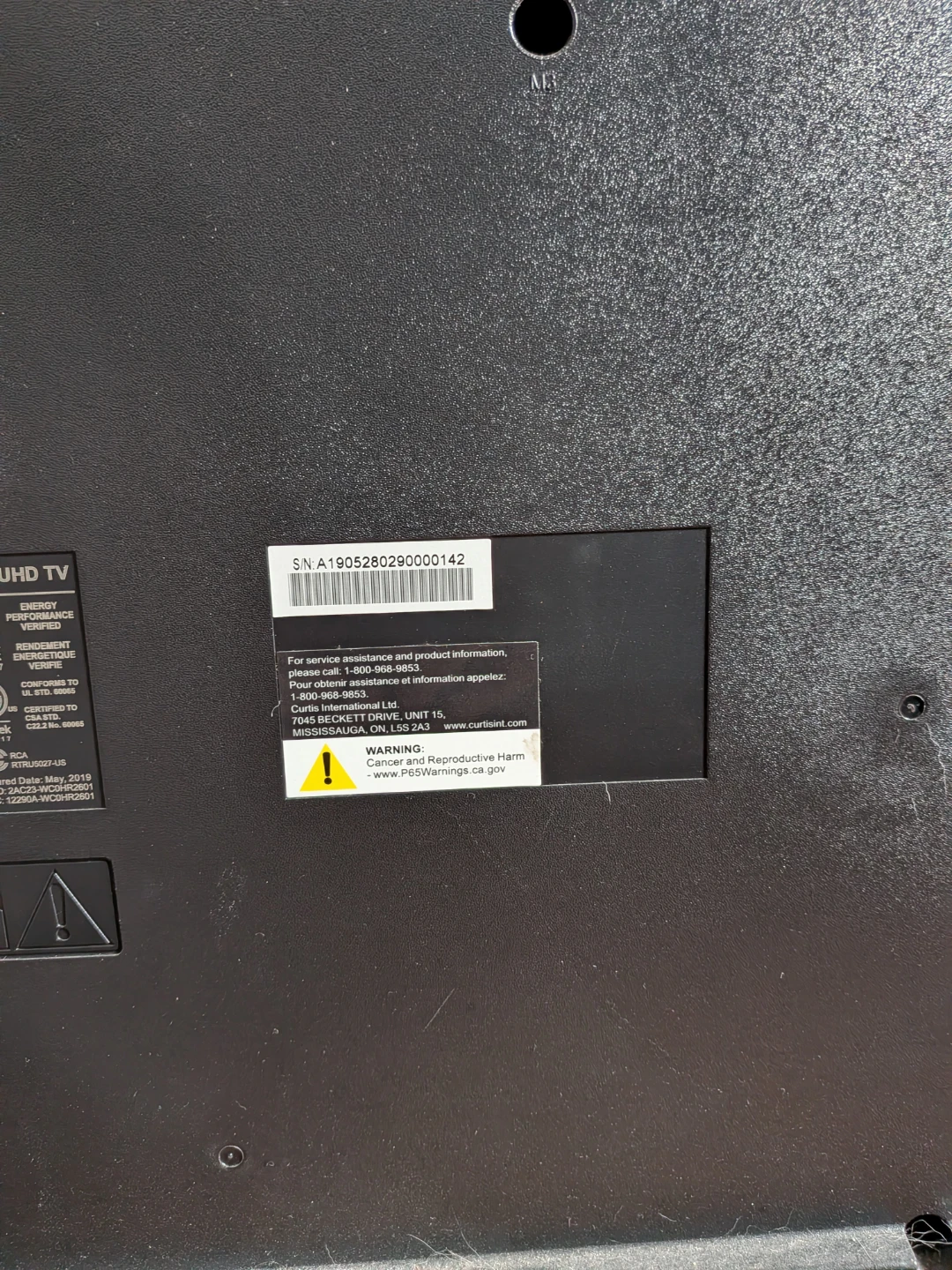 RCA 50" LED UHD TV Roku TV - photo 4