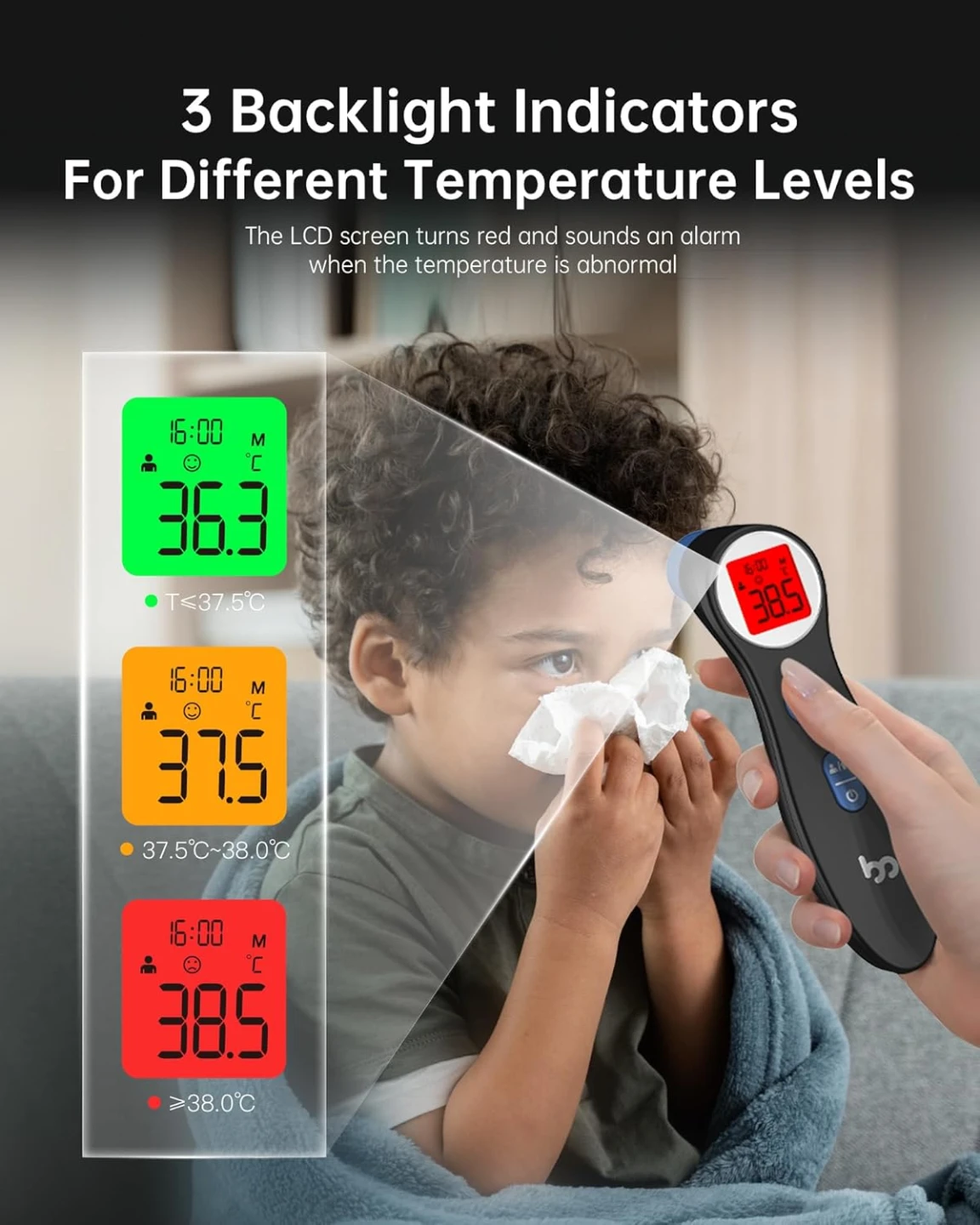 BNIB - Femometer Thermometer for Kids and Adults - photo 3