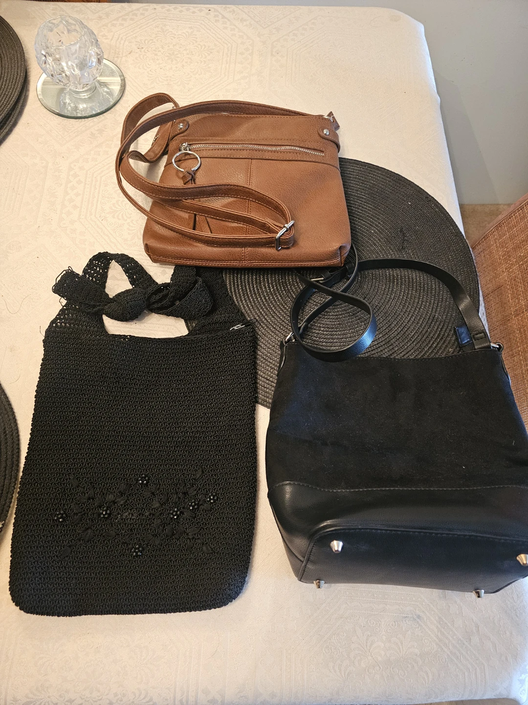 Various womens hangbags