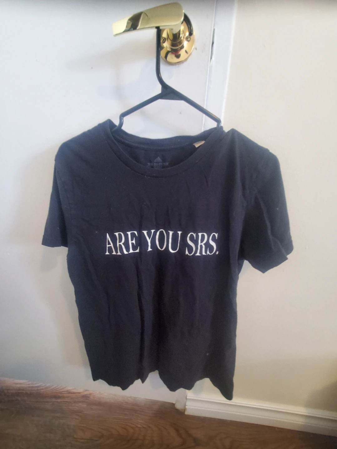 Adidas "ARE YOU SRS." T-Shirt M/M