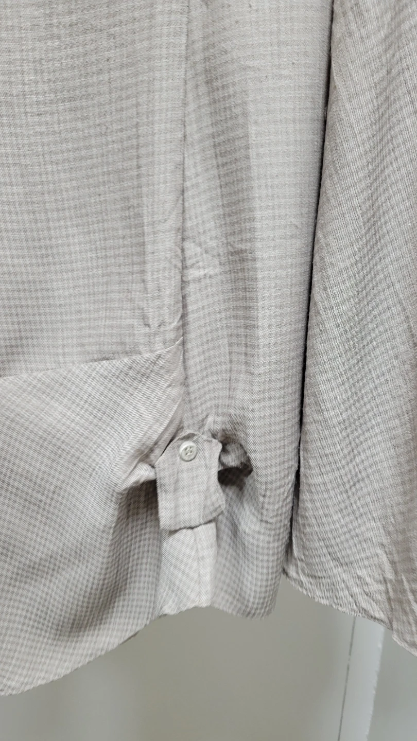 Light Brown Gingham Boho Style Skirt - photo 4