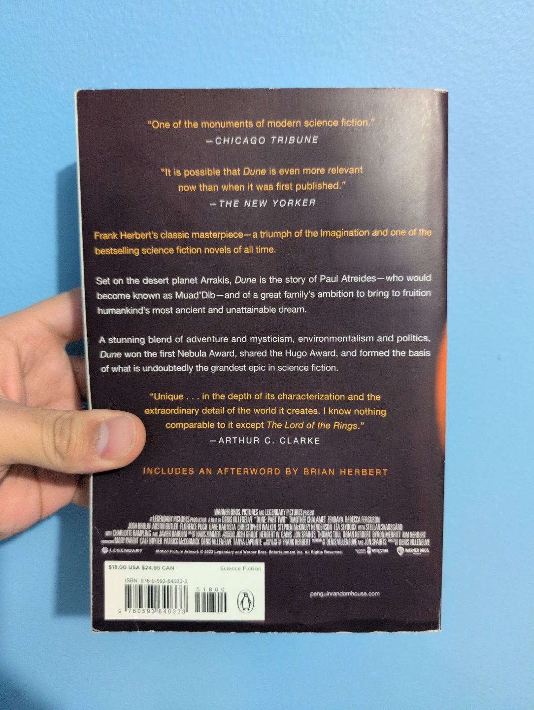 Dune (Movie Tie-In Cover) - photo 2