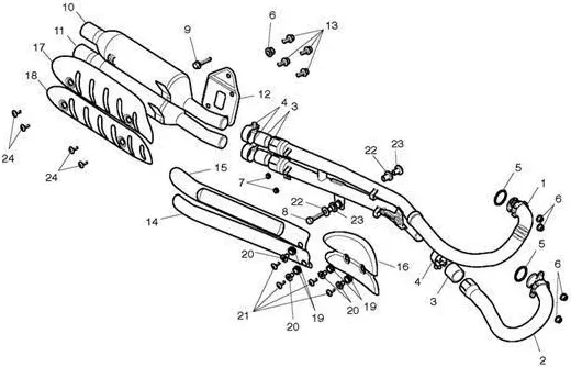triumph scrambler 900  exhaust kit - photo 3